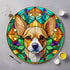 Chihuahua Fawn Glass Suncatcher Worktop Saver